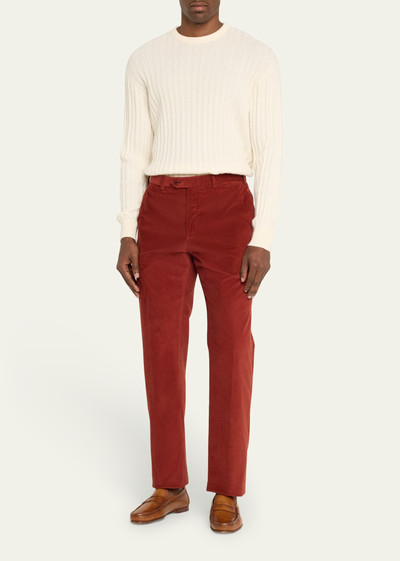 Brioni Men's Micro-Corduroy Flat Front Pants outlook