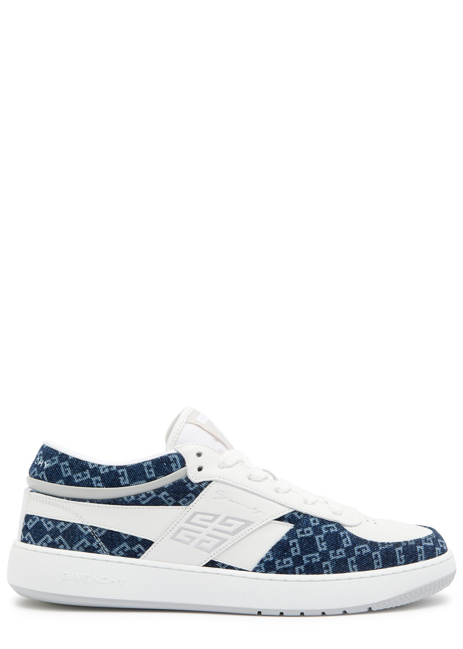 Givenchy G Move Panelled Leather Sneakers - 1
