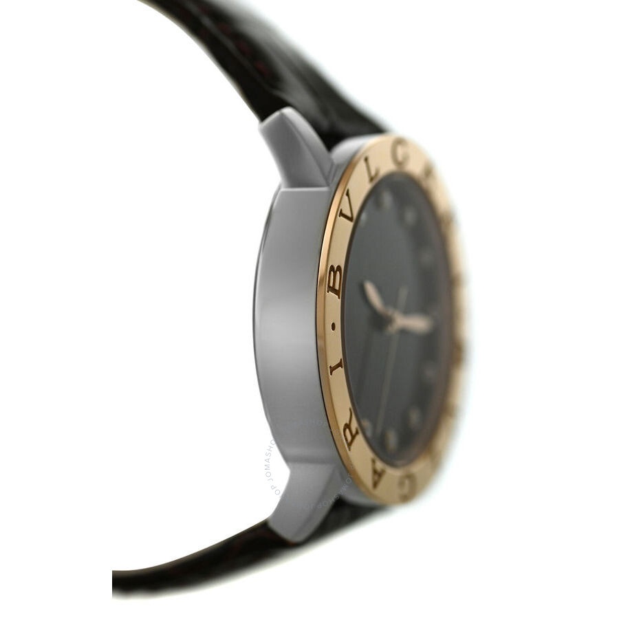 Pre-owned Bvlgari Bvlgari Automatic Diamond Brown Dial Ladies Watch 102742 - 3