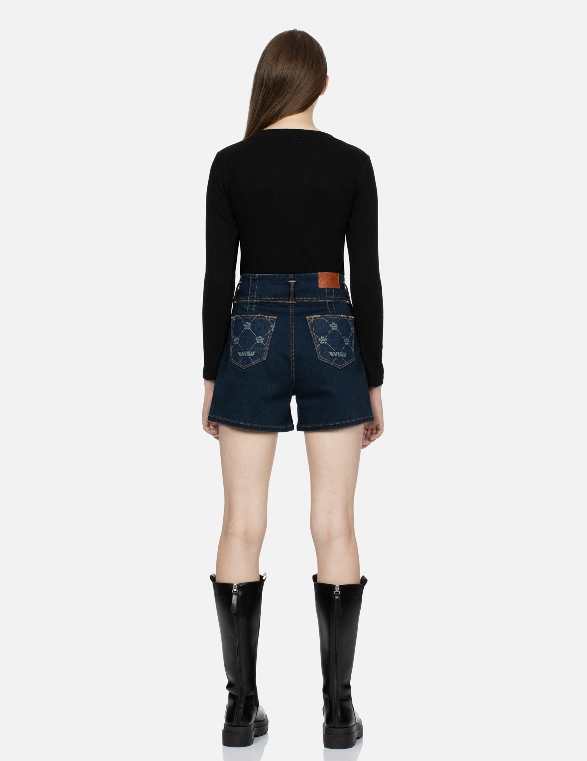 OUTLINE LOGO EMBROIDERY SLIM FIT TOP - 6