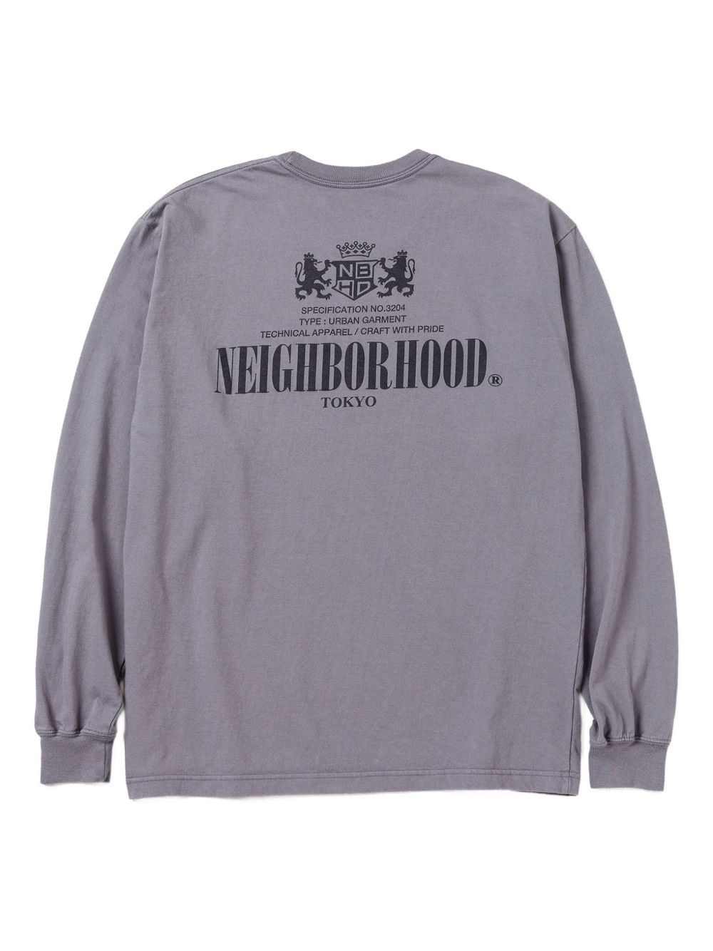 crest-print long-sleeve T-shirt - 2