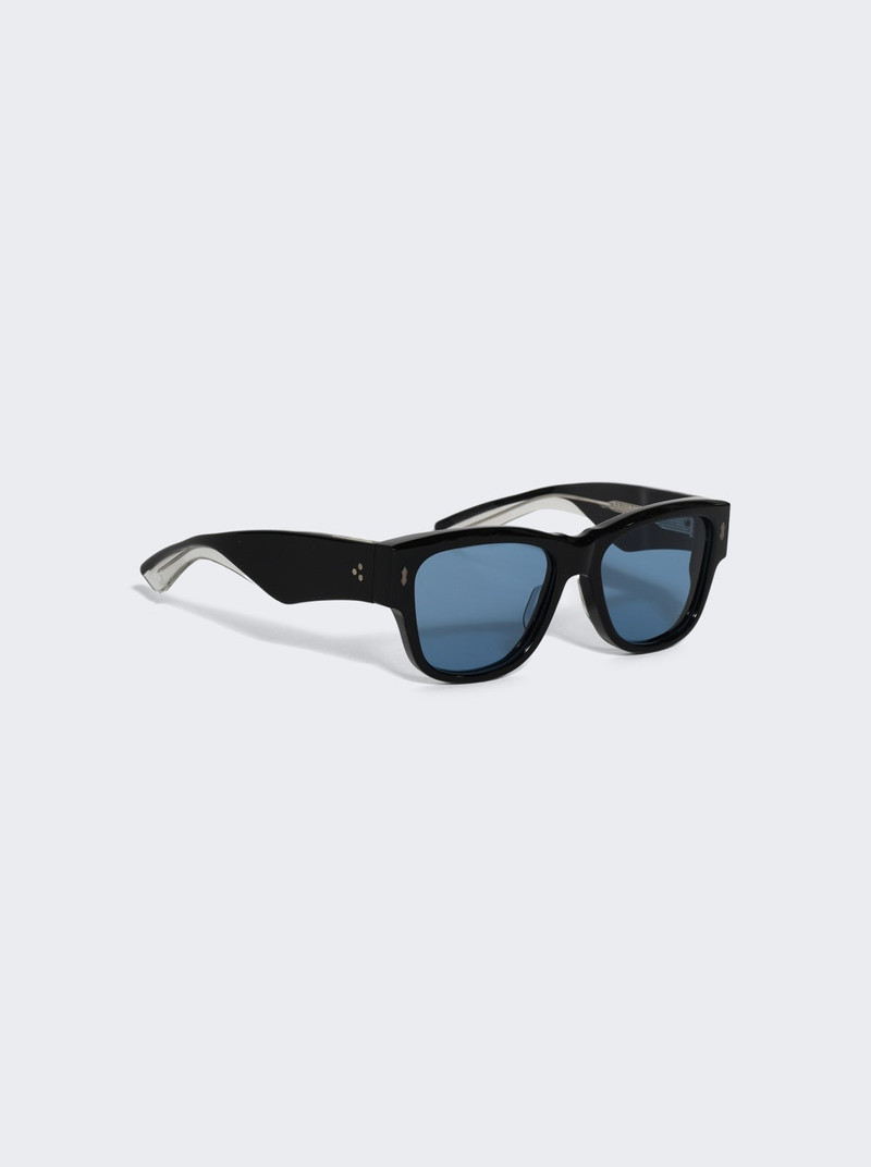 JACQUES MARIE MAGE Anita Sunglasses Titan And Azure outlook