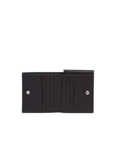 Prada Saffiano leather wallet outlook