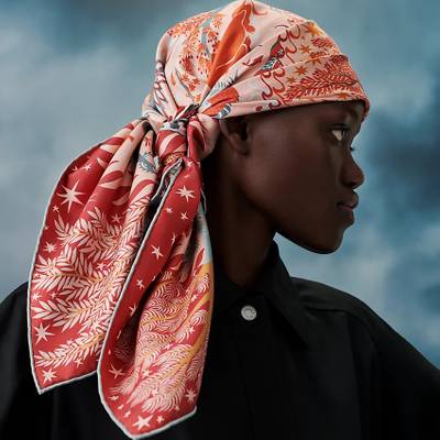 Hermès Sous le Charme d'Orphee double face scarf 90 outlook