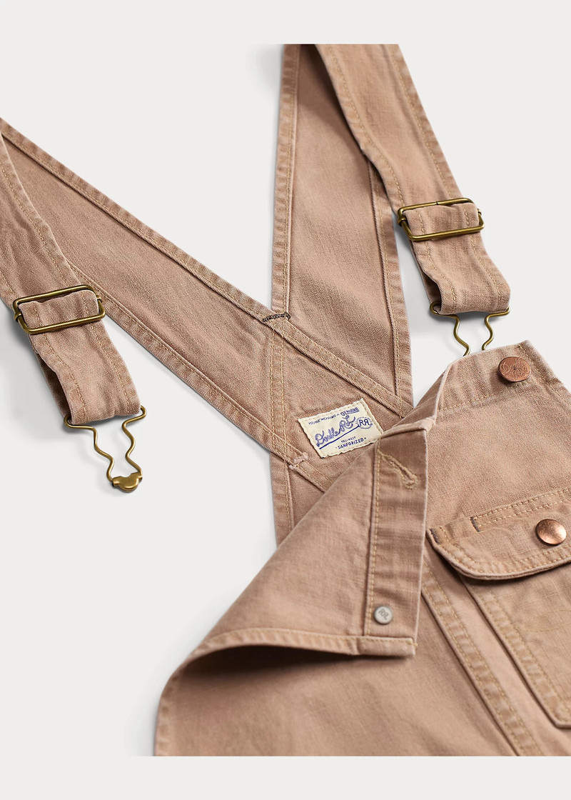 Distressed Canvas Overall 3