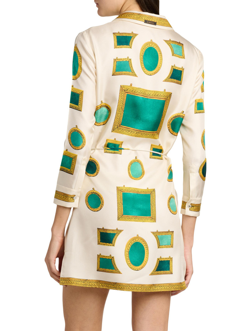 Women's The Gallery Print Twill Minidress - Multi Color 5