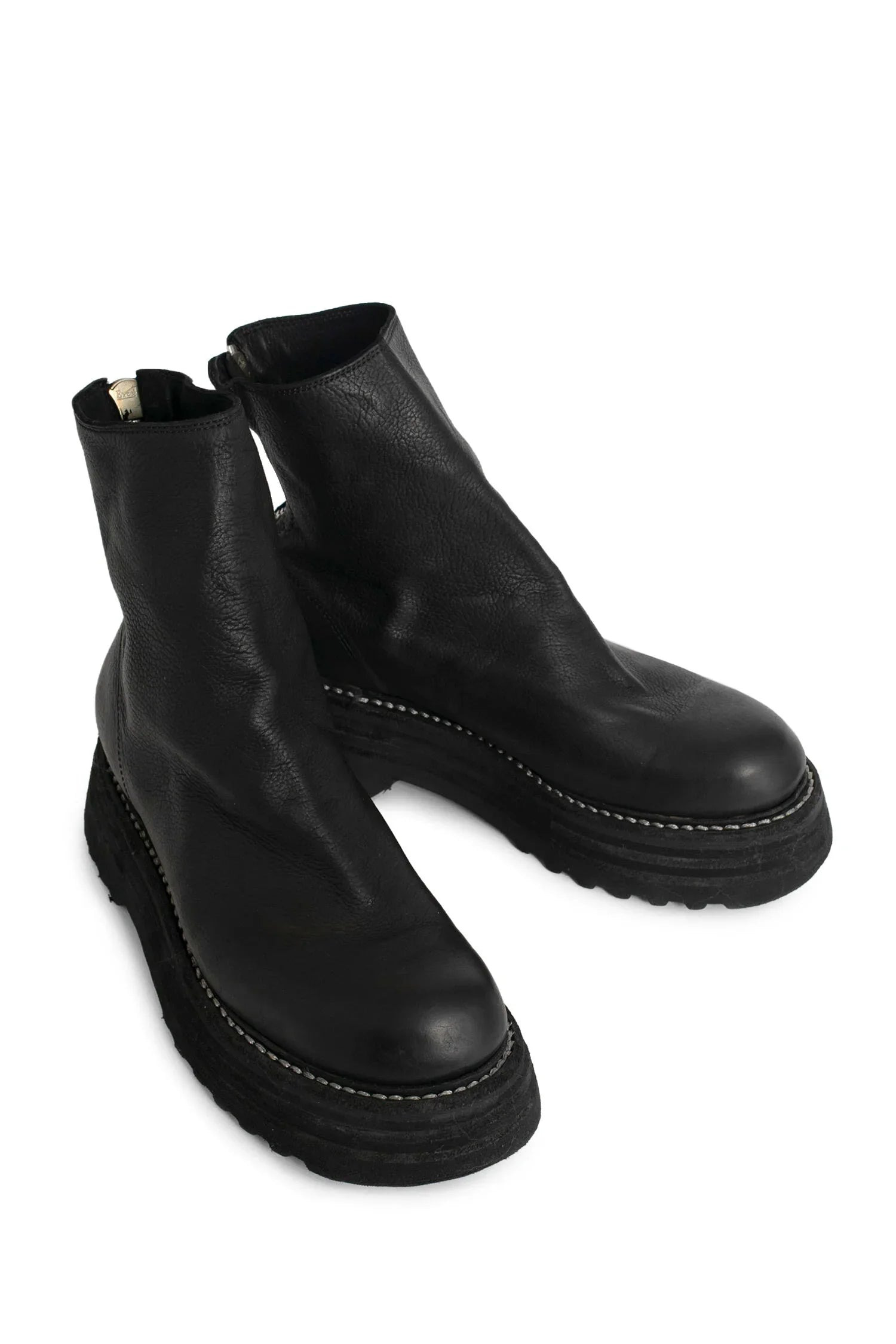 GUIDI WOMAN BLACK BOOTS - 6