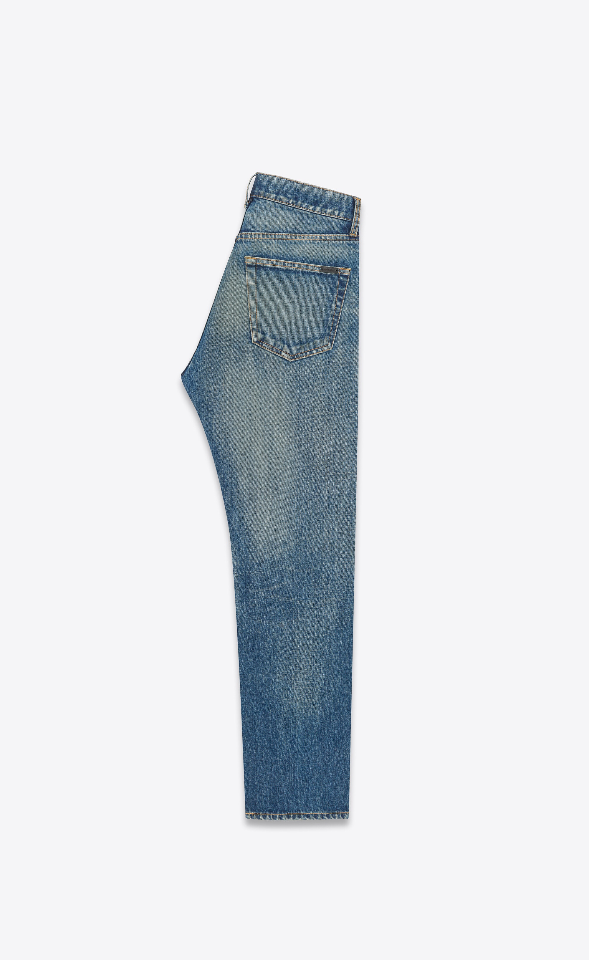 mick jeans in vintage blue - 2