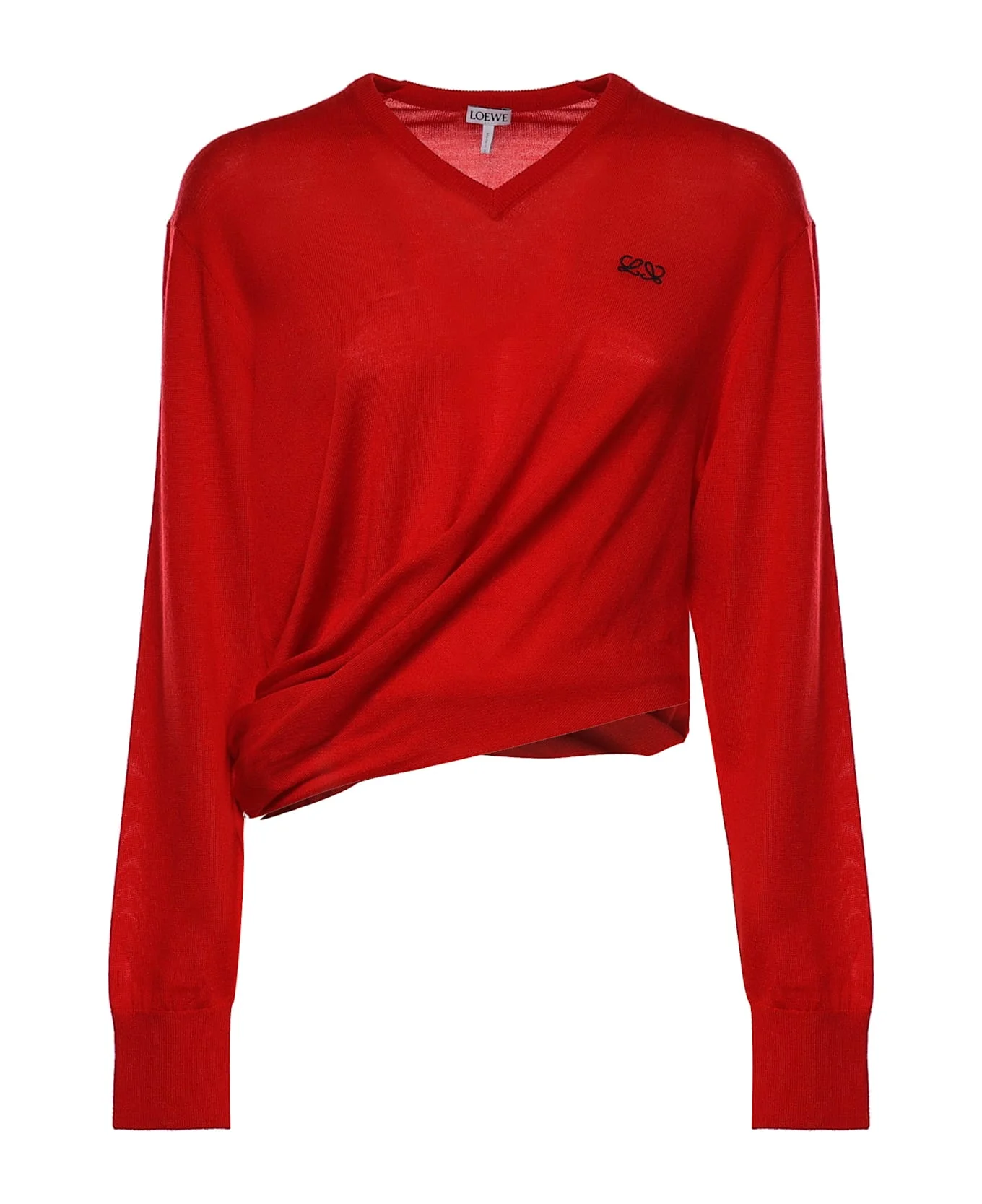 Wool Sweater With Logo - 1