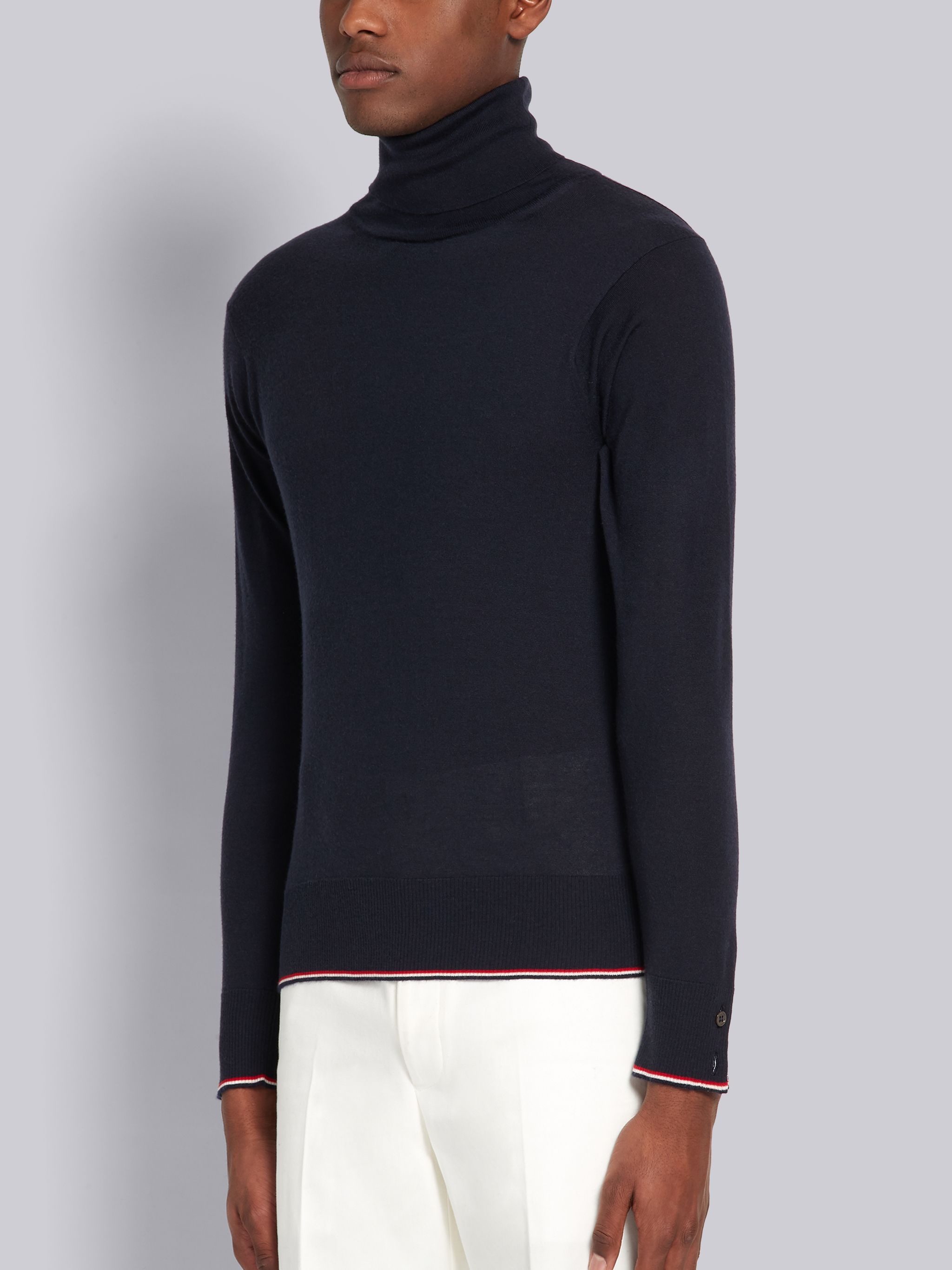 Classic Cashmere Turtleneck Pullover - 2