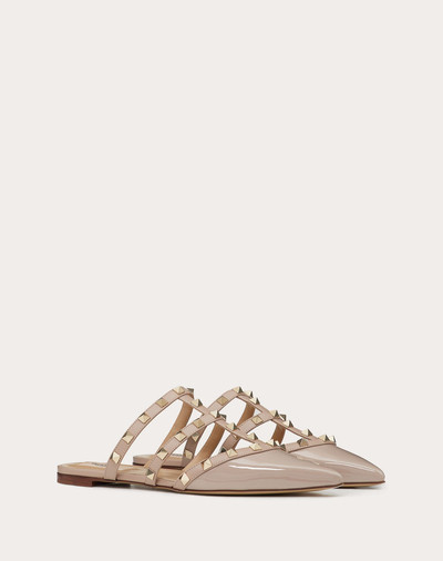 Valentino Rockstud Patent-Leather Mule outlook