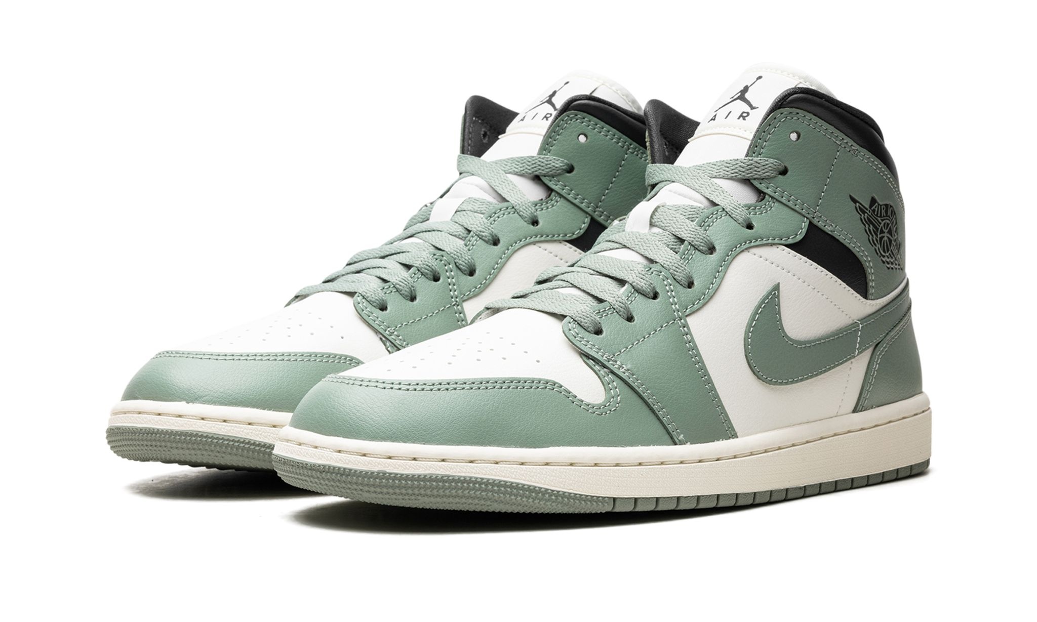 AIR JORDAN 1 MID Wmns "JADE SMOKE" - 2