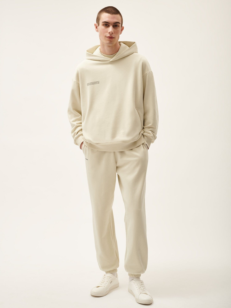 PANGAIA Mens 365 Midweight Track Pants - Travertine Beige outlook
