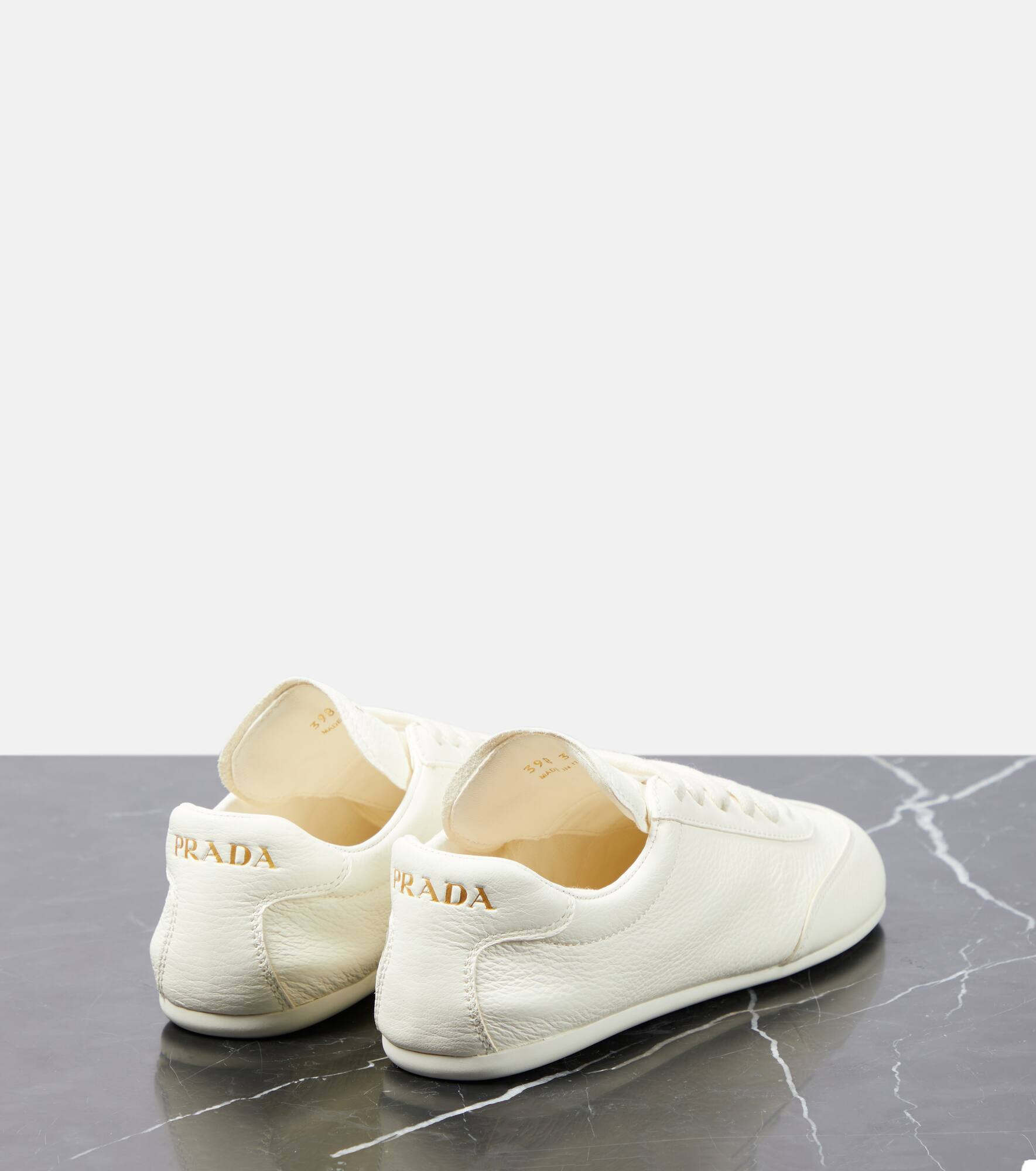 Leather sneakers - 3