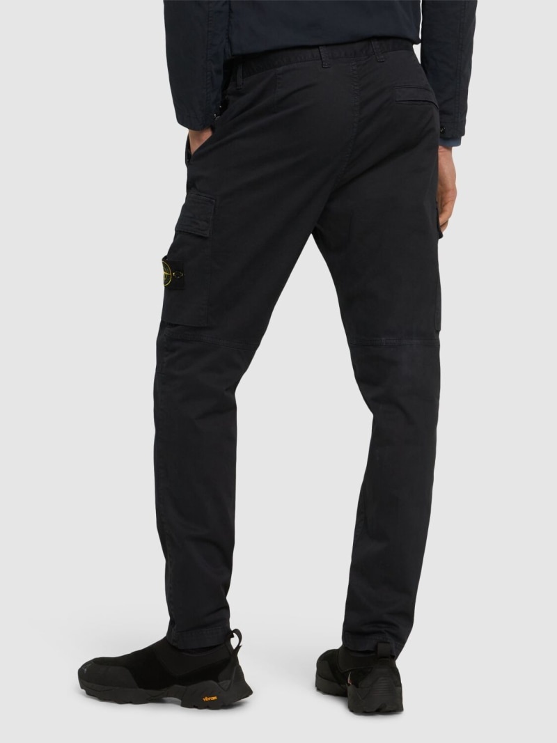 Cotton cargo pants - 3