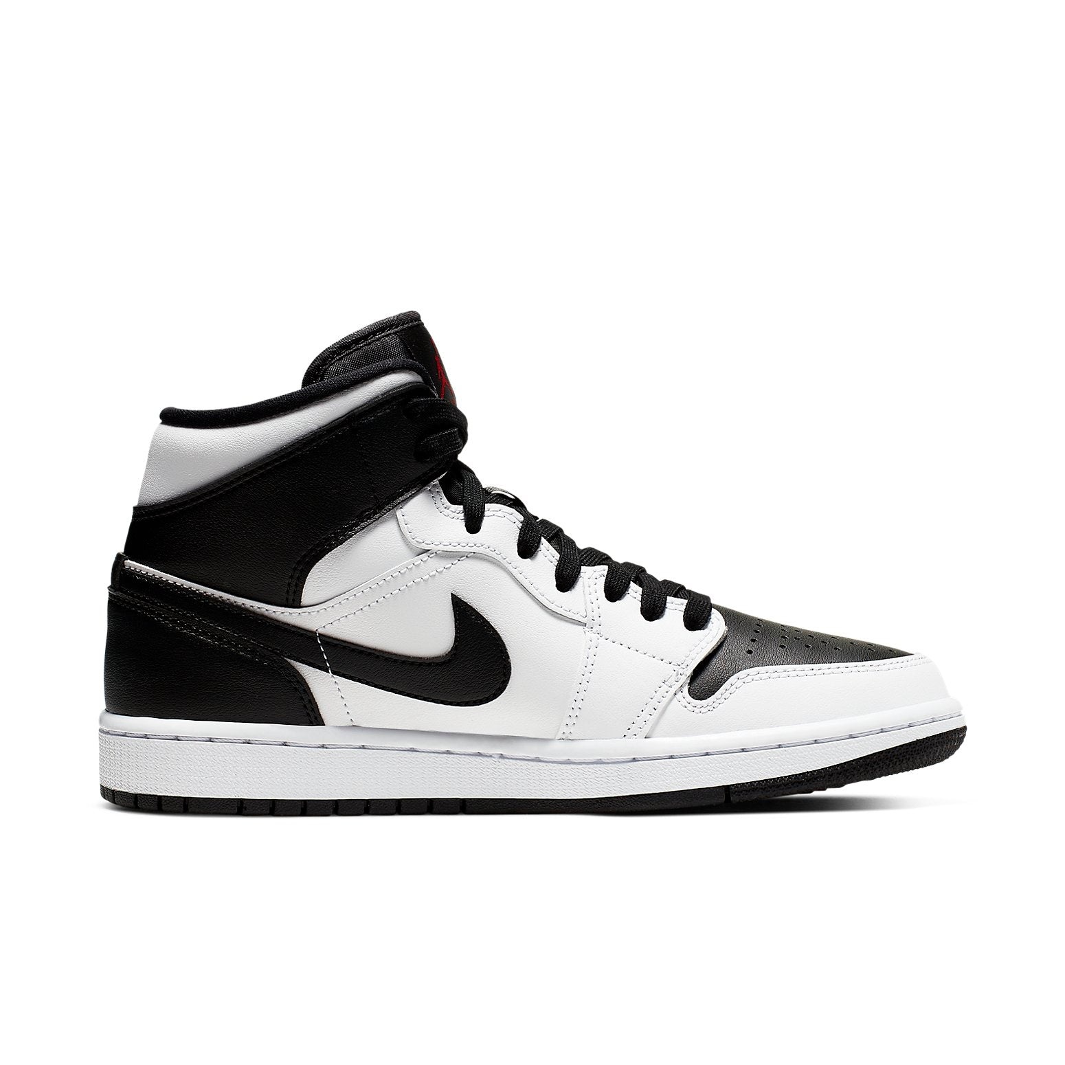 (WMNS) Air Jordan 1 Mid 'White Black' BQ6472-101 - 2