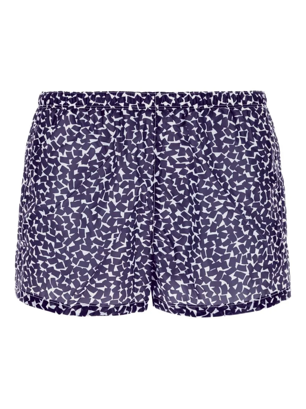 abstract-print swimming shorts - 1