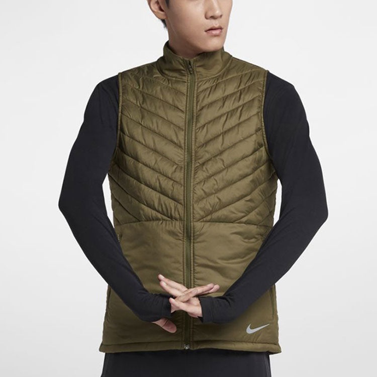 Nike MENS Sport Cotton Vest MilitaryGreen Army green AH0547-395 - 4