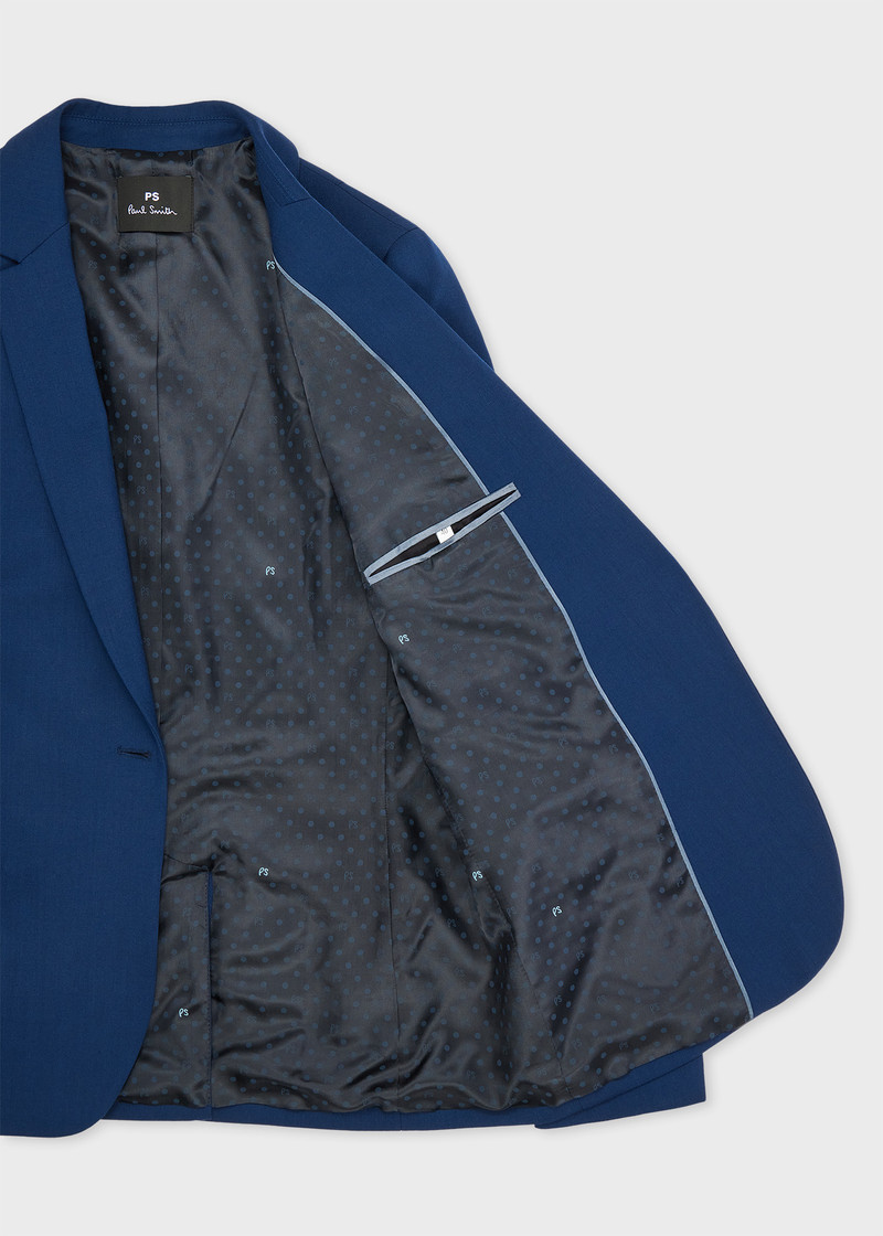 Women's Navy Wool Blazer 4