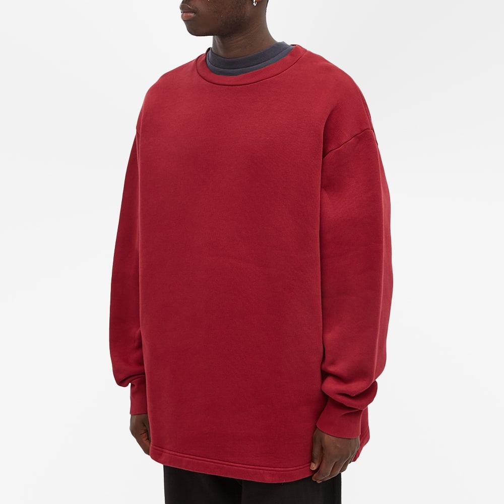 Acne Studios Fin Circle Logo Crew Sweat - 3