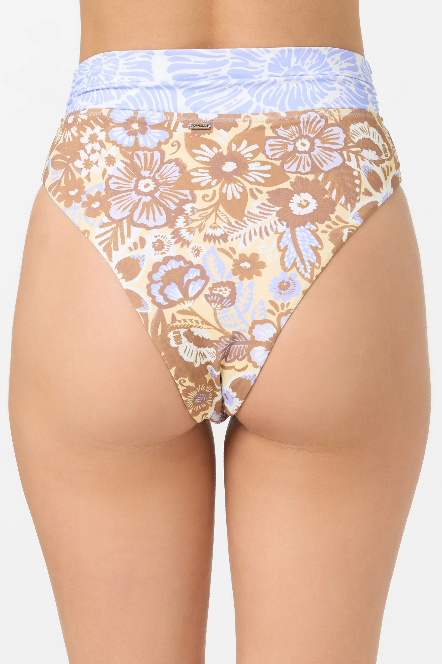 Izabelle Floral Stellan High Rise Skimpy Bottoms - 1