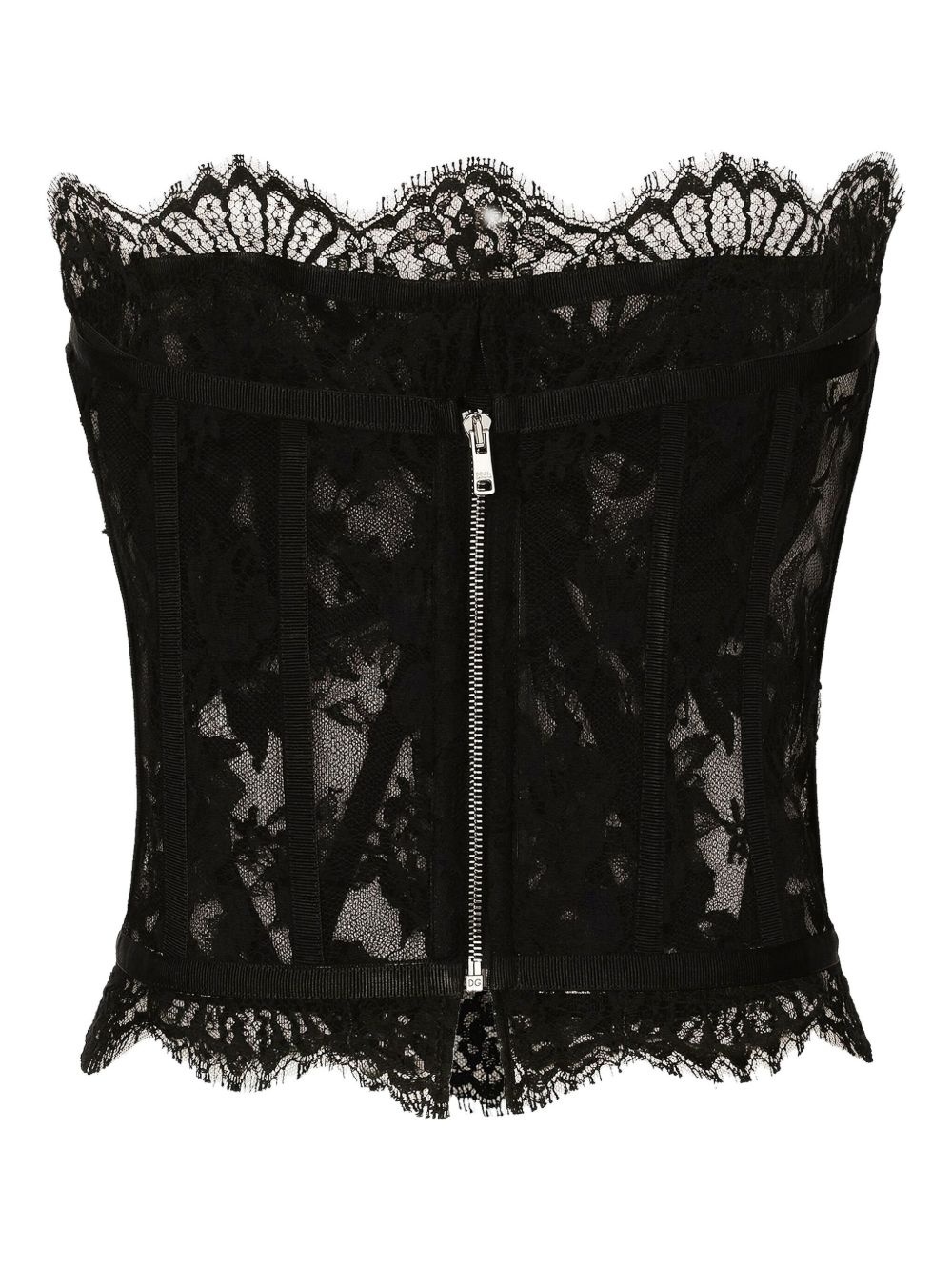 lace bustier top - 7