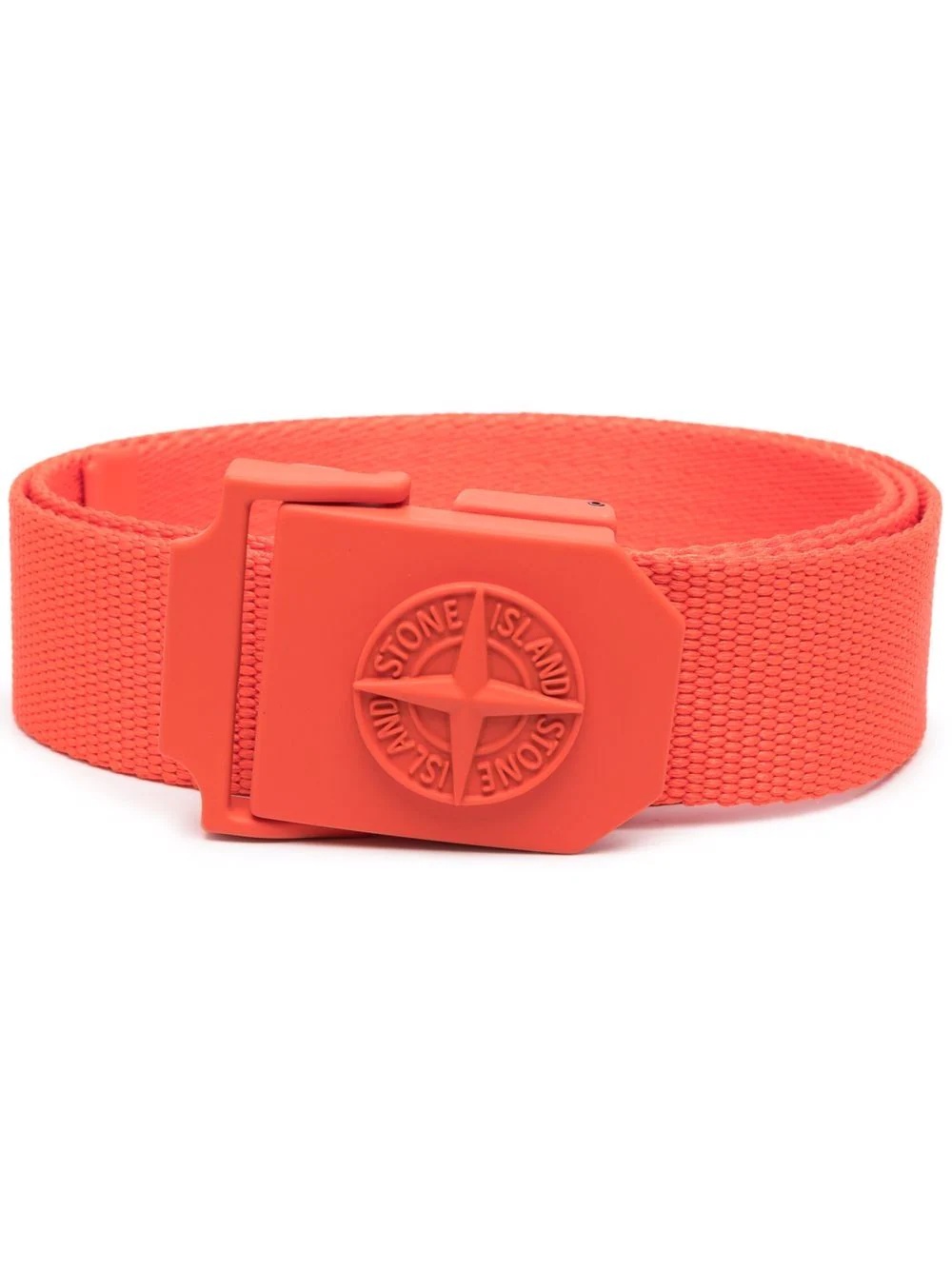 logo-buckle belt - 1