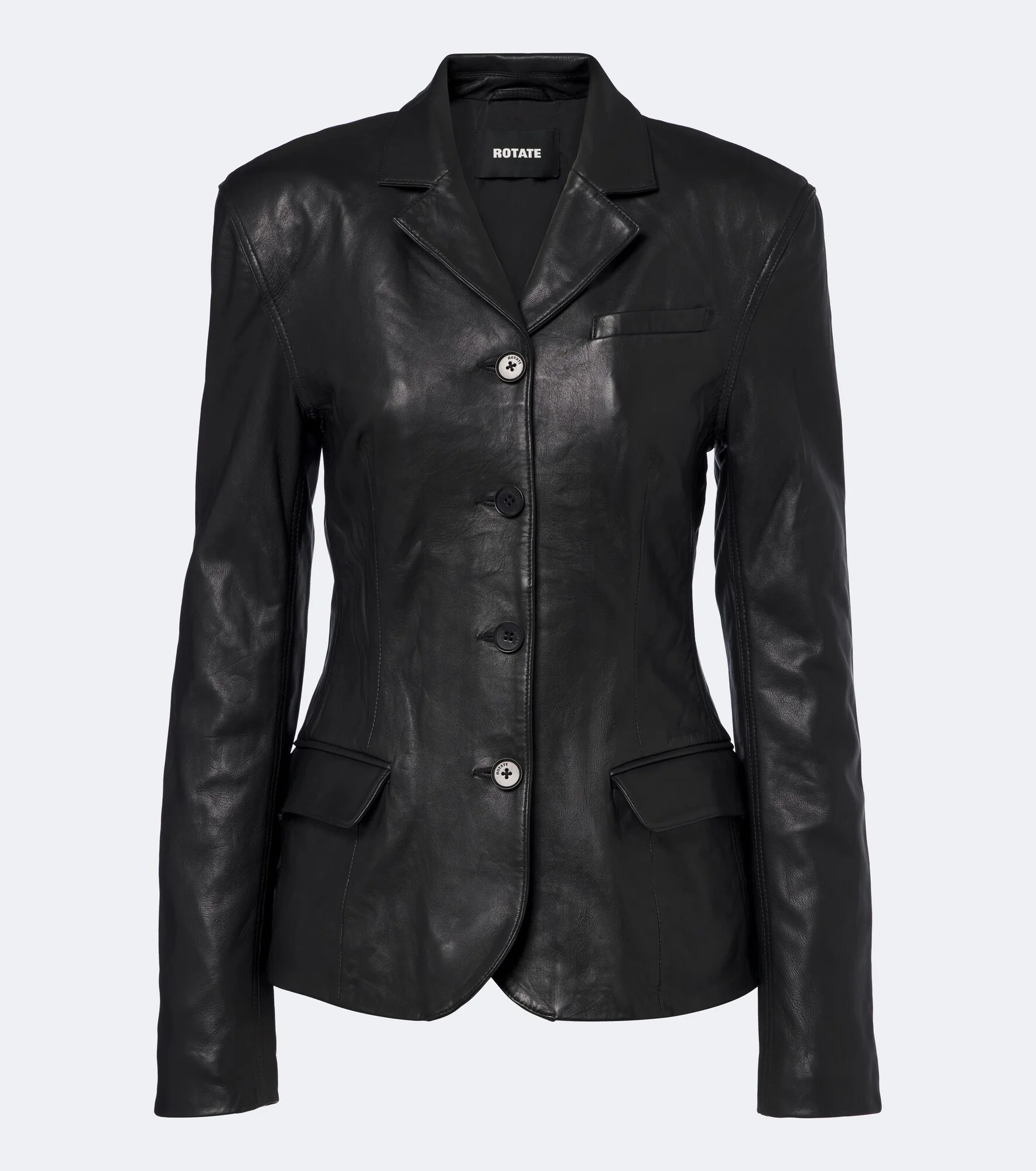 Leather blazer - 1