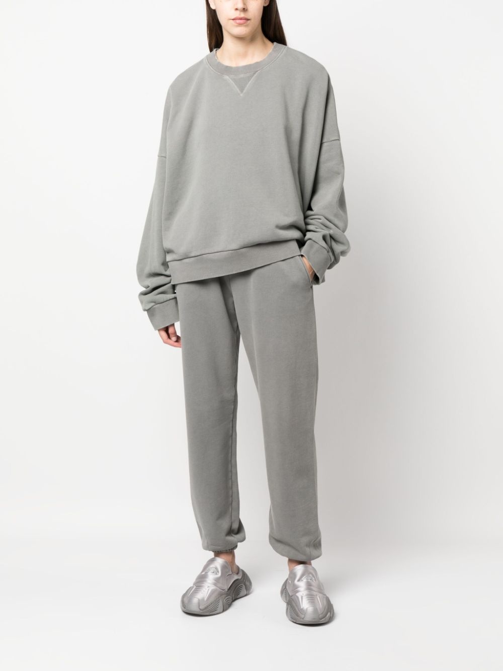 mÃ©lange-effect cotton sweatshirt - 3