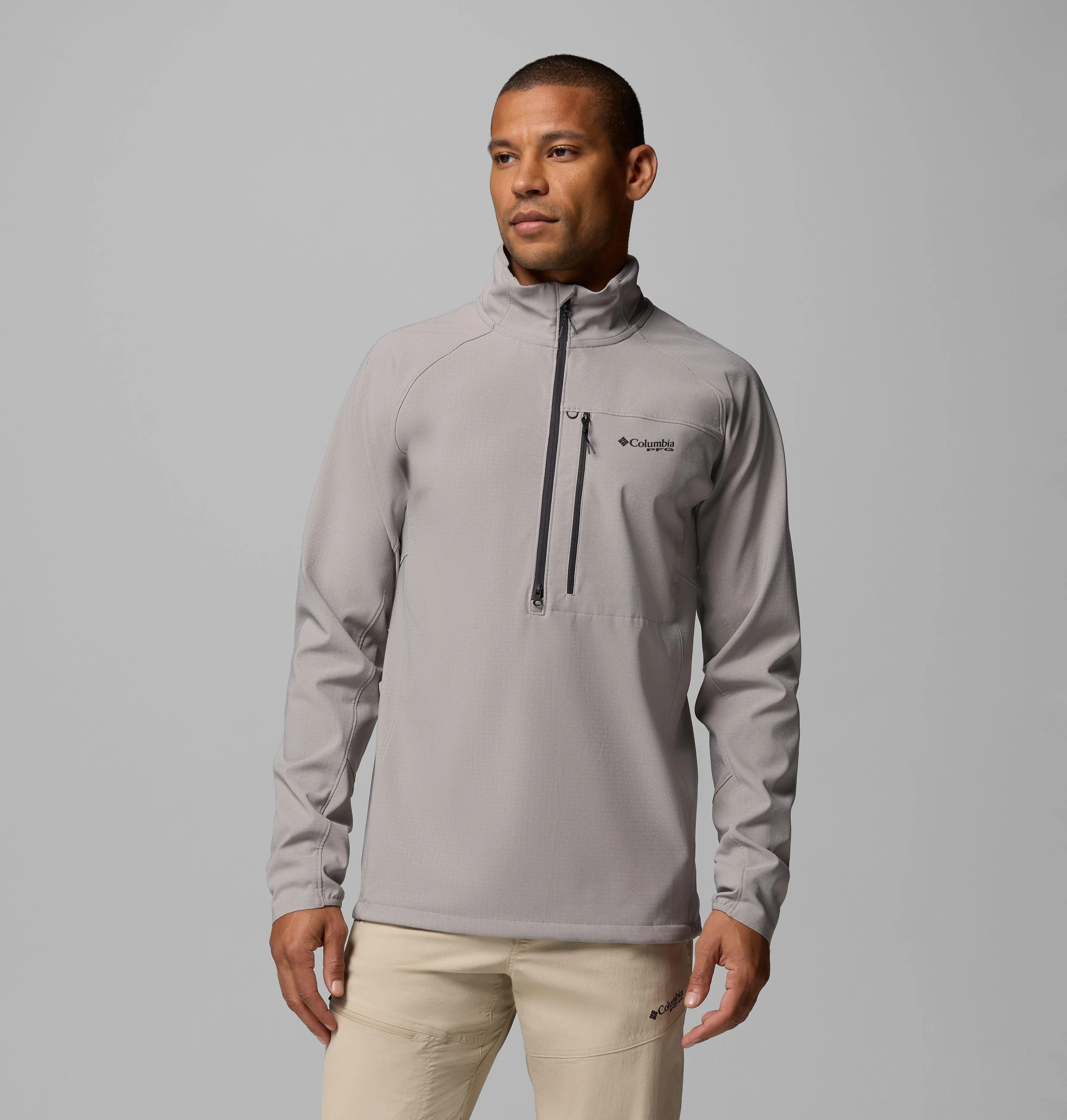Men's PFG Pro Guide Half Zip Shirt - 1