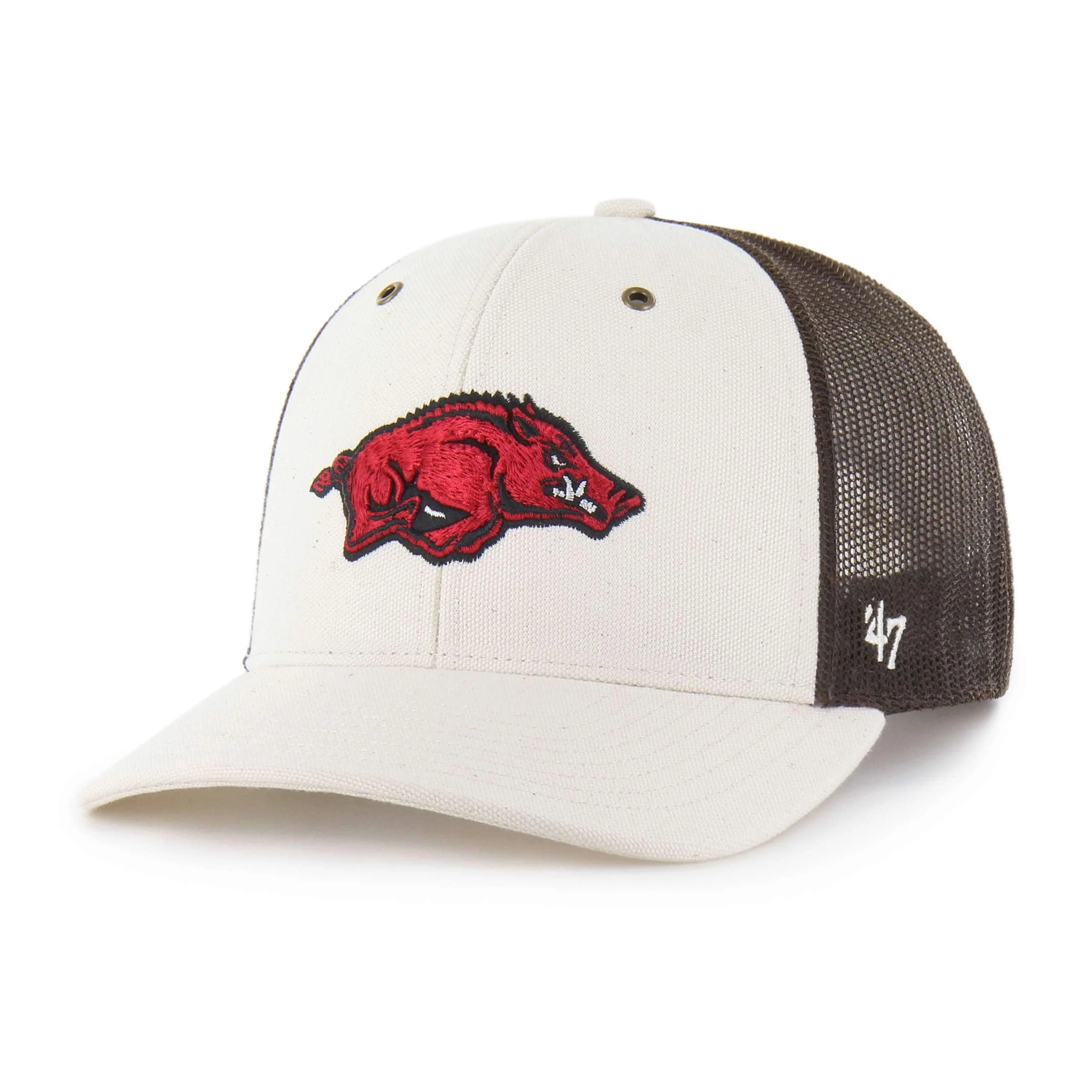 Arkansas Razorbacks '47 Undyed Trucker - 1
