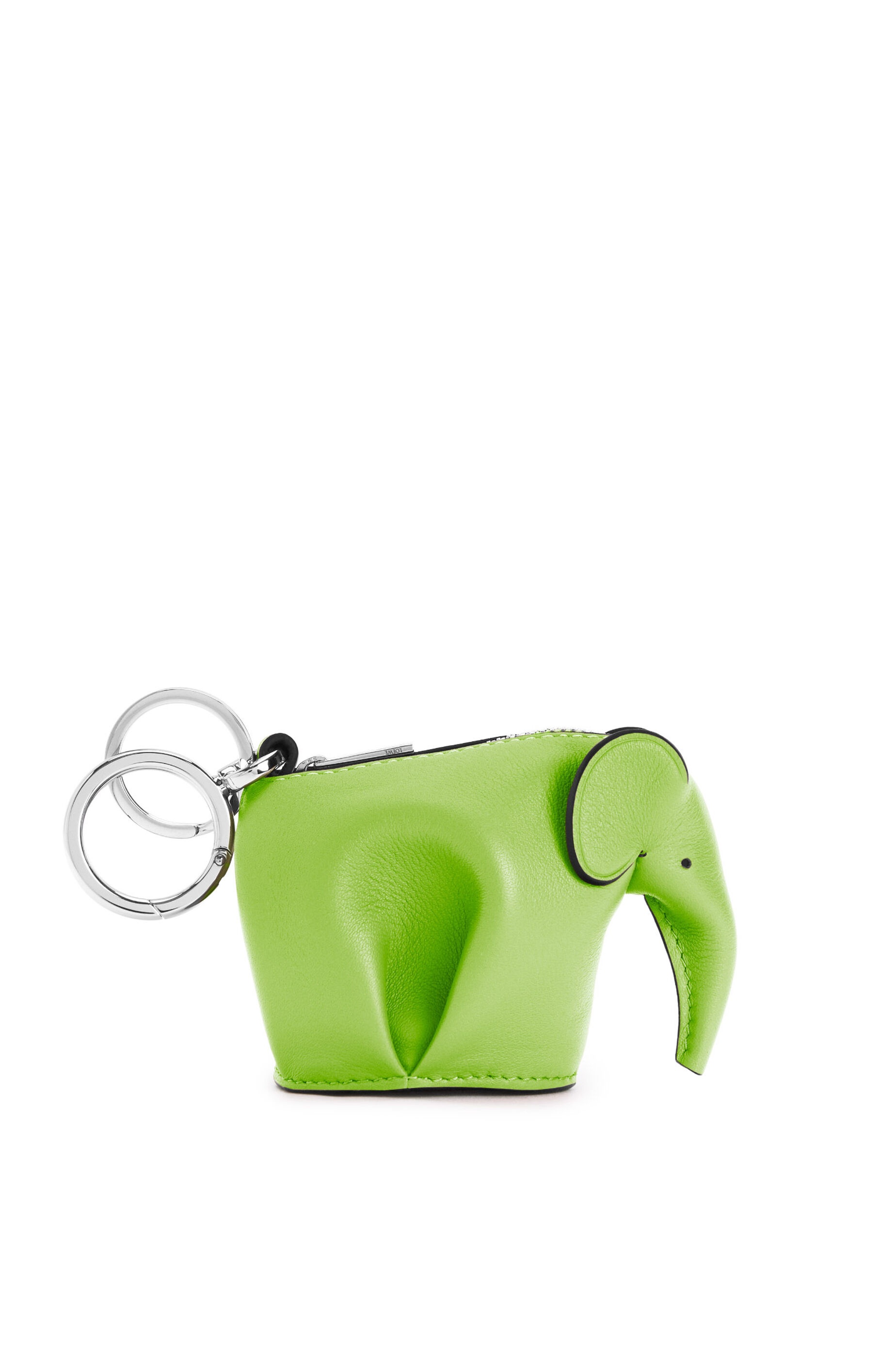 Elephant charm in classic calfskin - 1