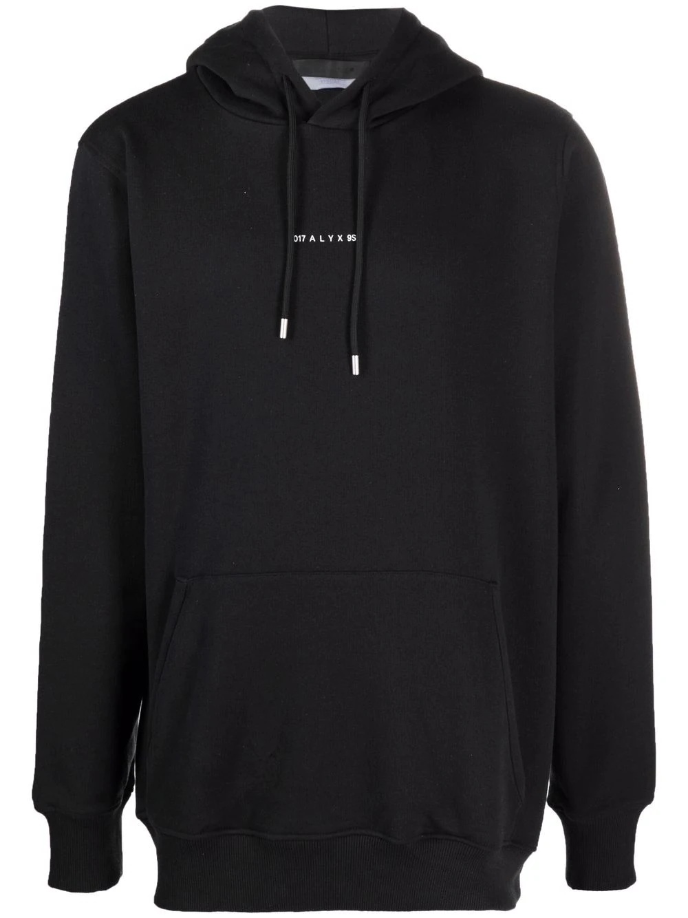 logo-print pullover hoodie - 1