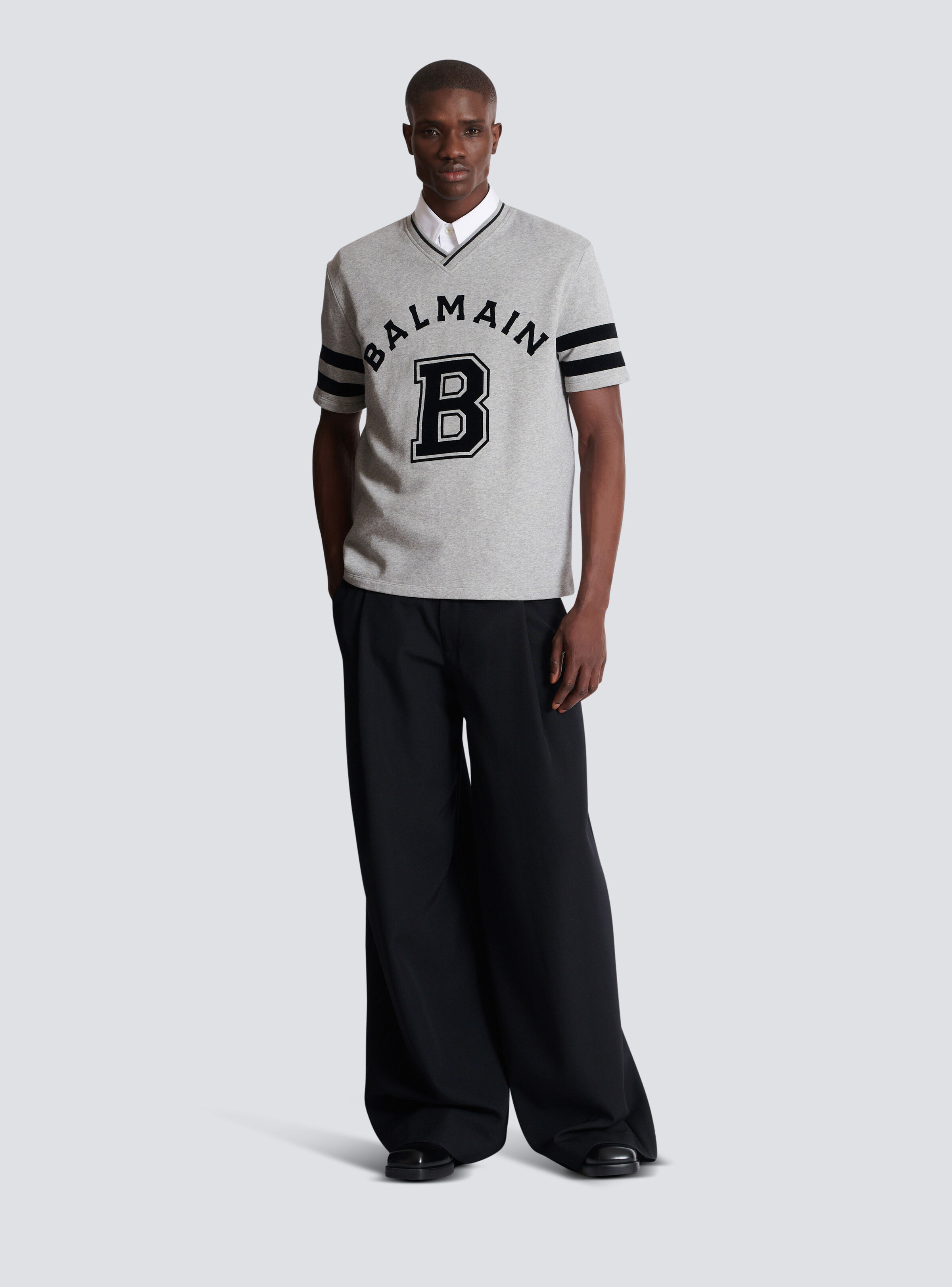 Balmain Sport V-neck T-shirt - 2