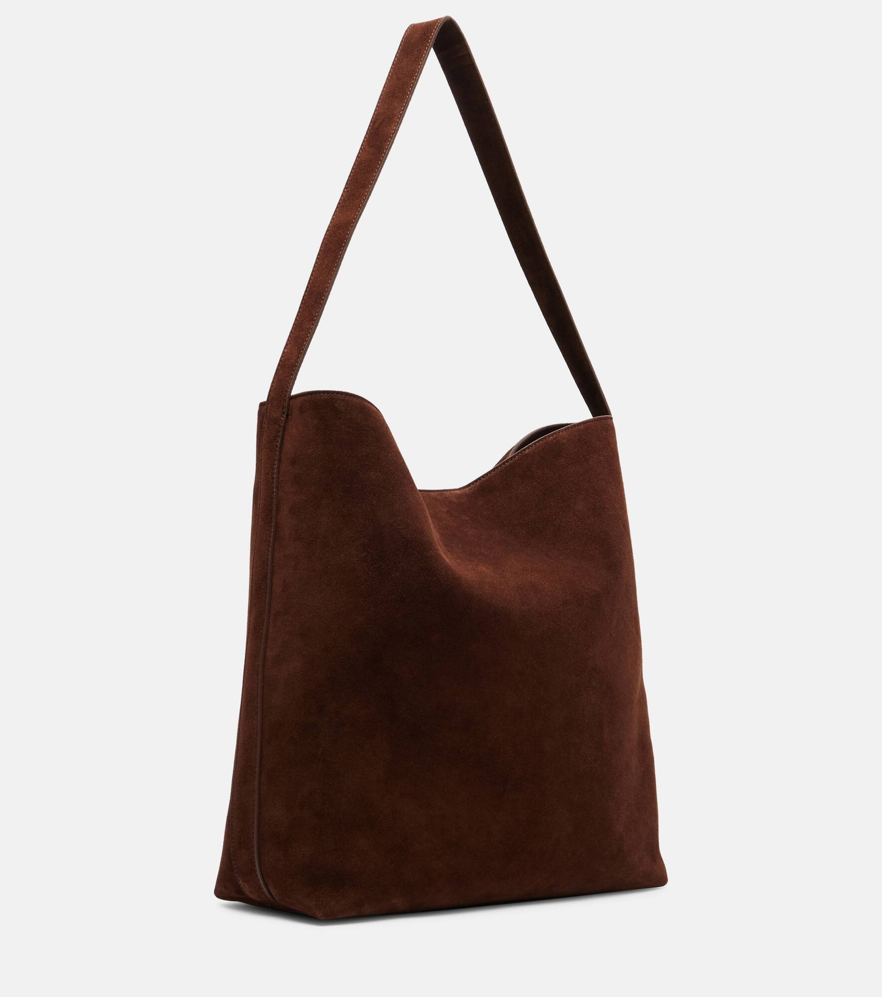 Sac Supple suede tote bag - 4