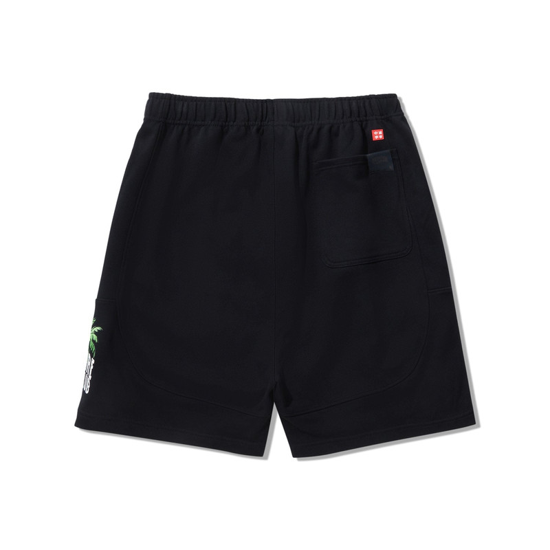 Li-Ning Li-Ning x BILLIONAIRE BOYS CLUB Graphic Shorts 'Black' AKSU945-2 outlook