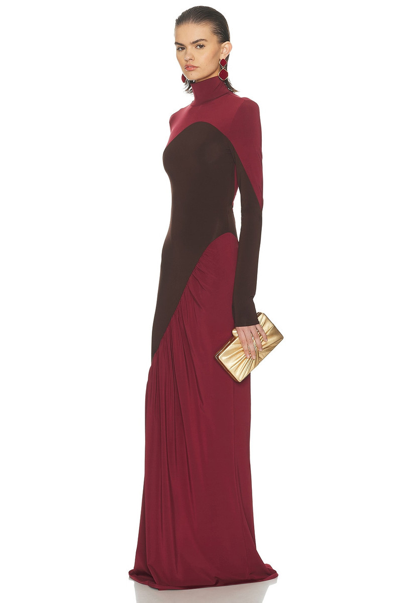HELSA The Abstraction Color Blocked Jersey Dress outlook