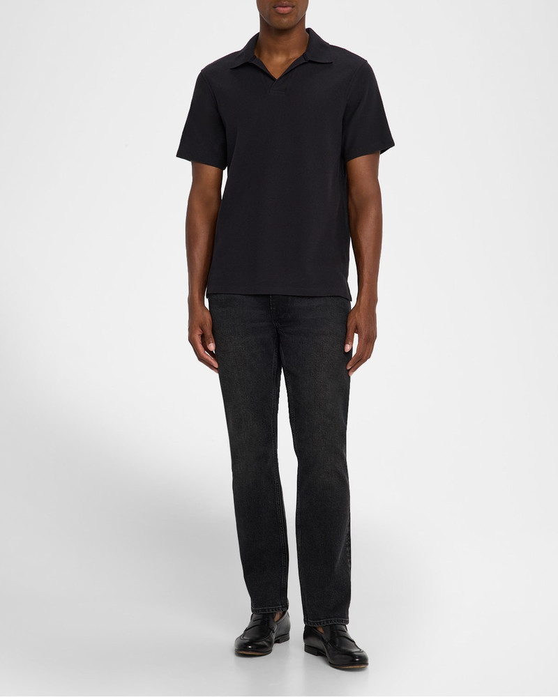 FRAME Men's Jacquard Polo Shirt outlook