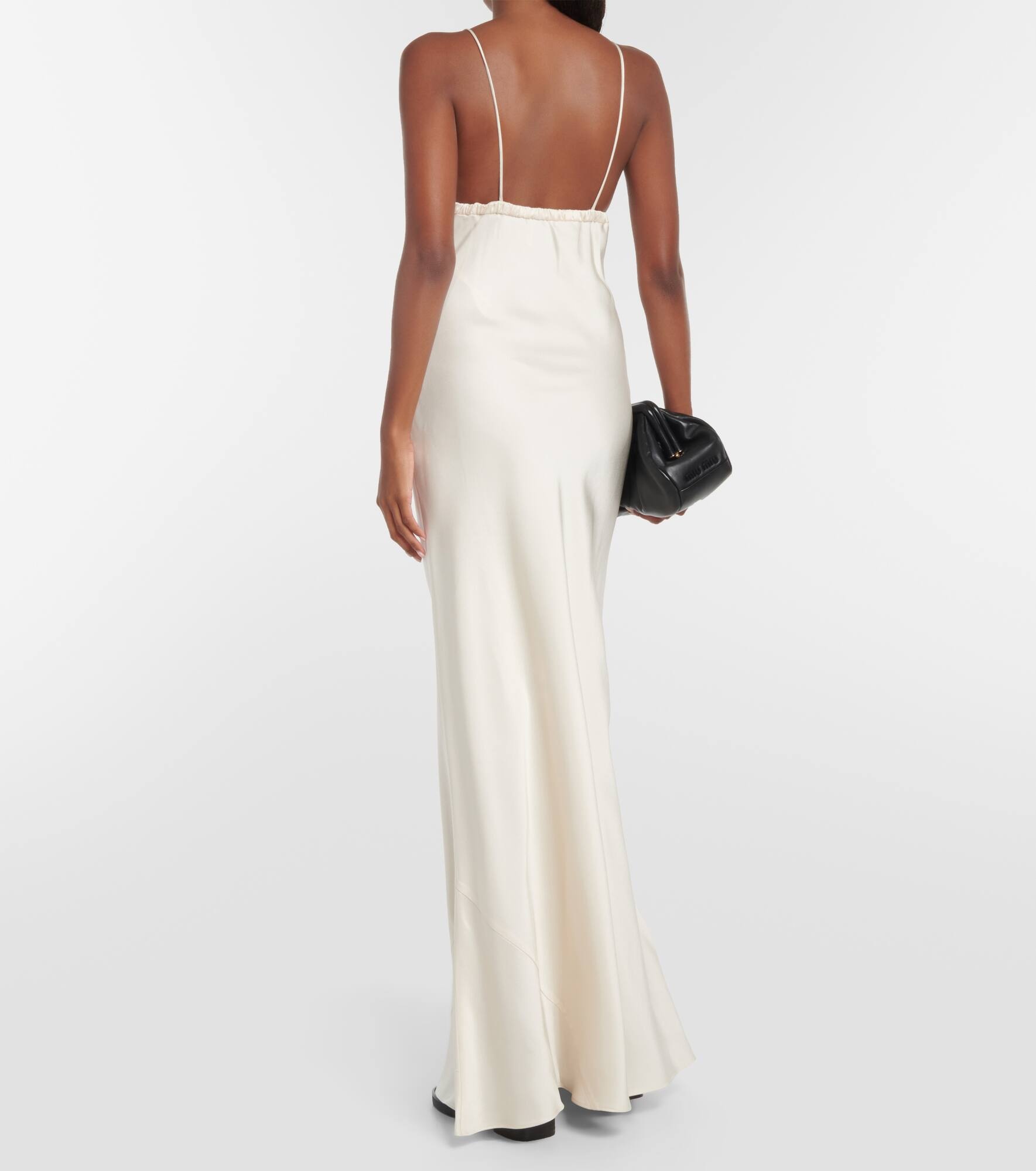 Satin gown - 3