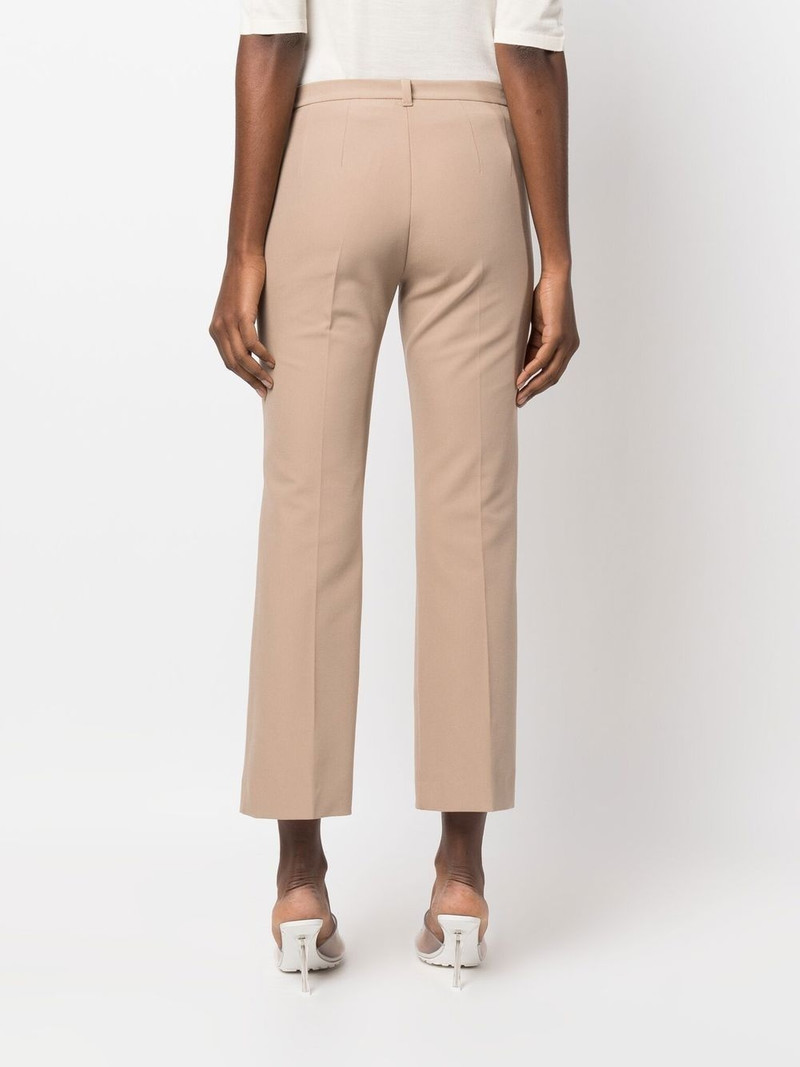 cropped straight-leg trousers 4
