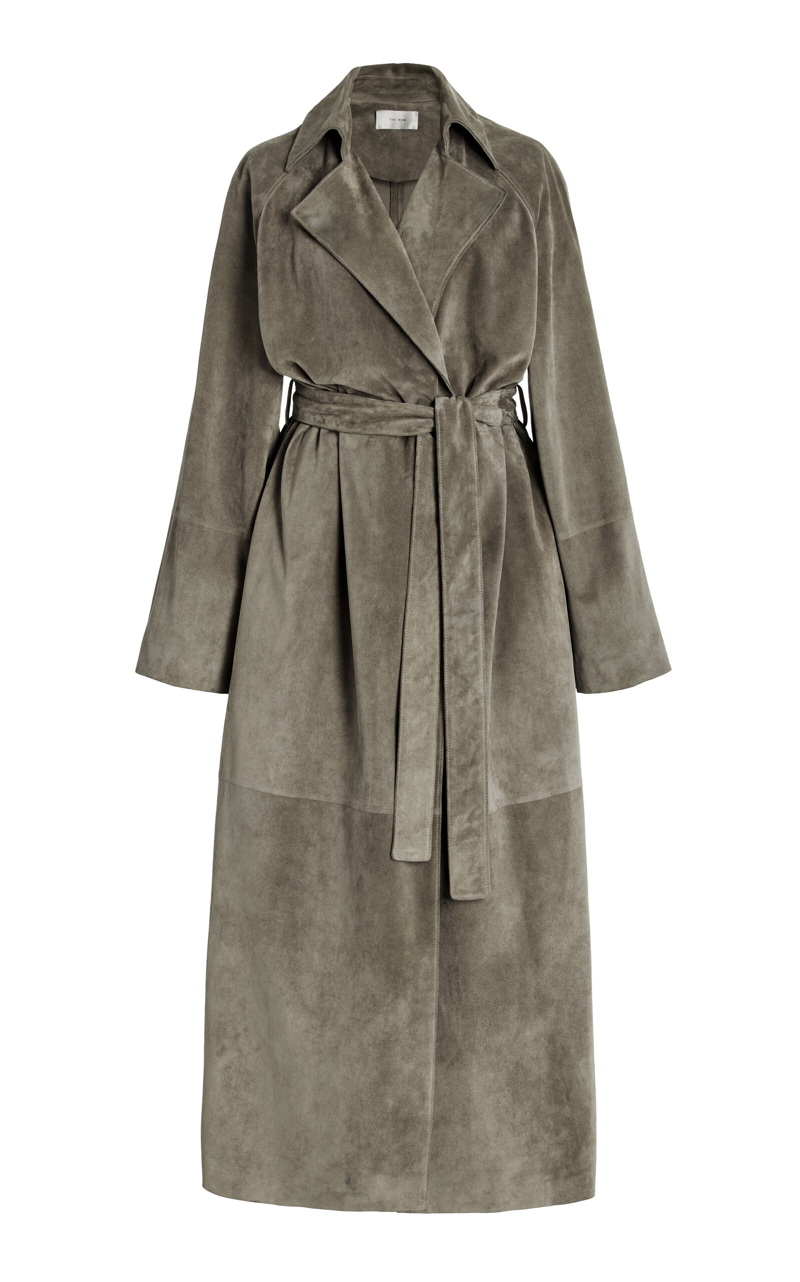 Poseidone Sueded-Leather Coat neutral - 1