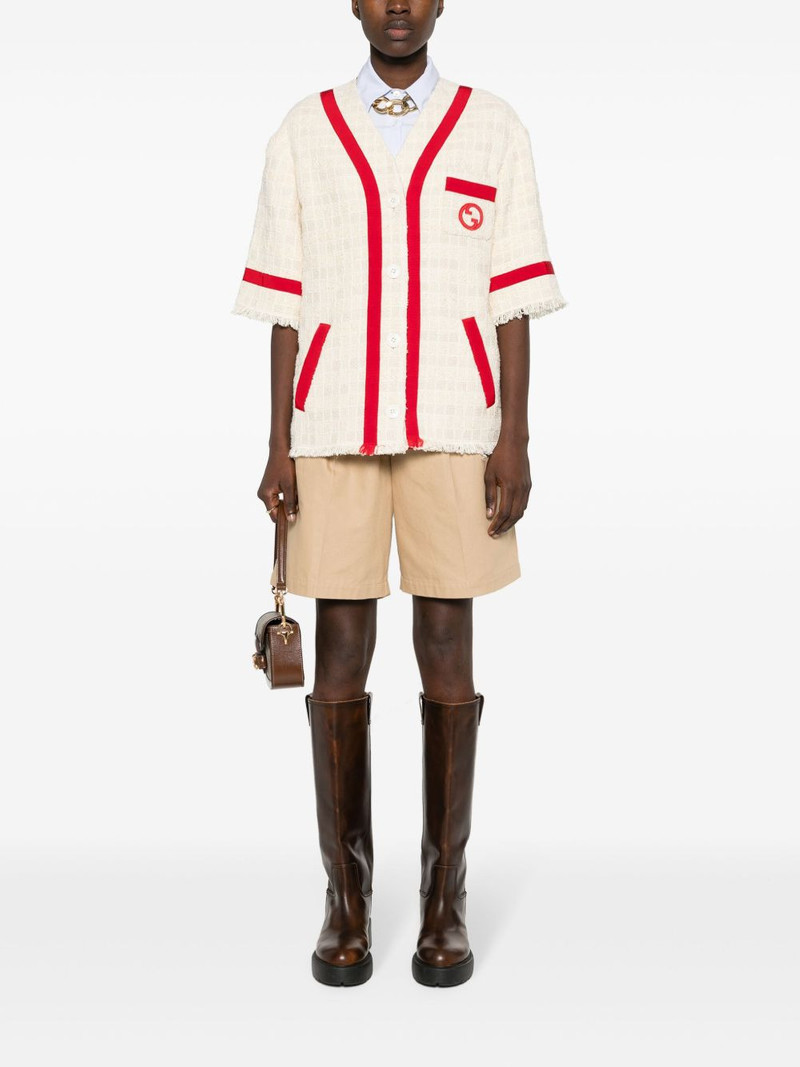 GUCCI Interlocking G-embroidered jacket outlook