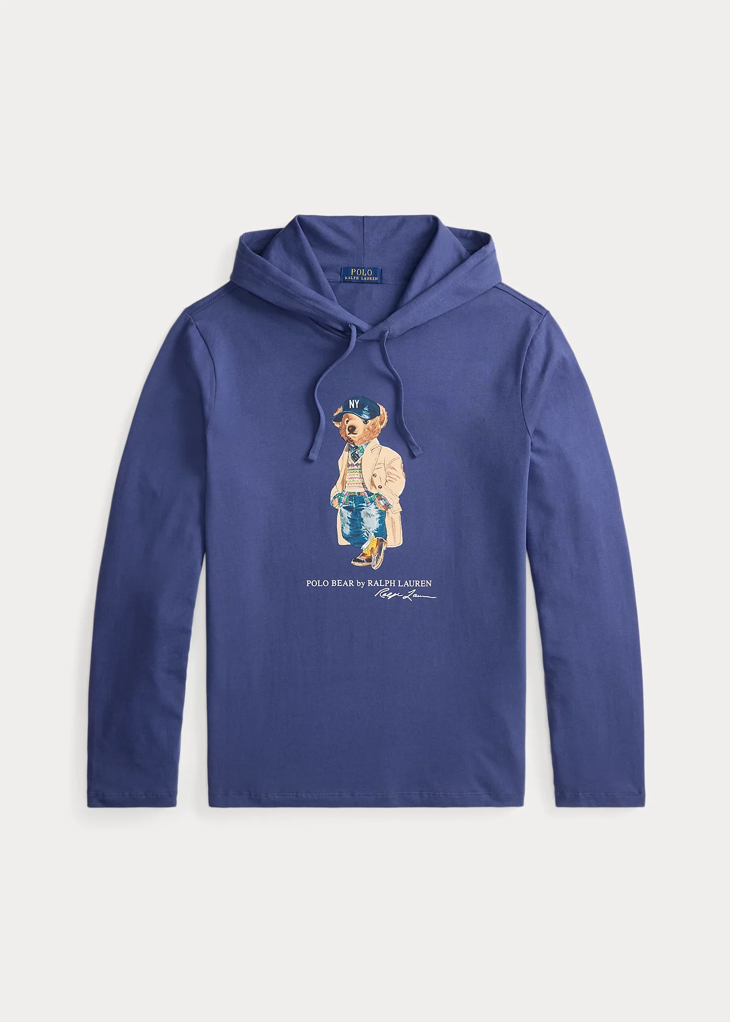 Polo Bear Jersey Hooded T-Shirt - 1
