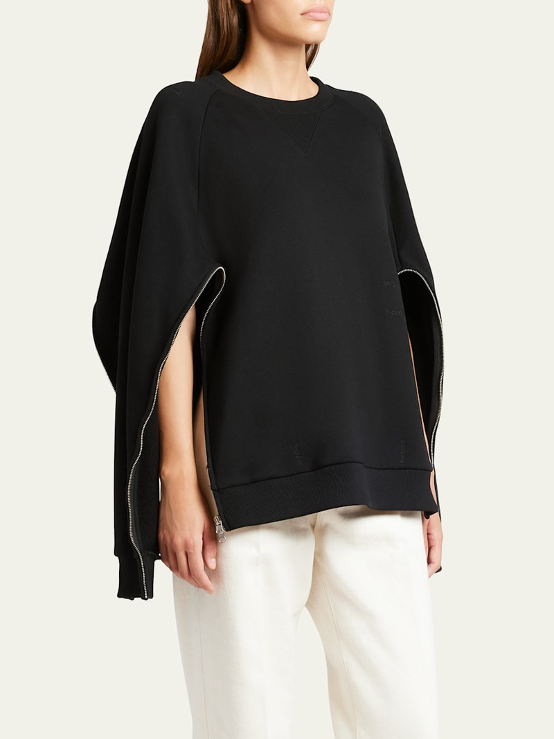 SETCHU Zipper Cotton Sweatshirt outlook