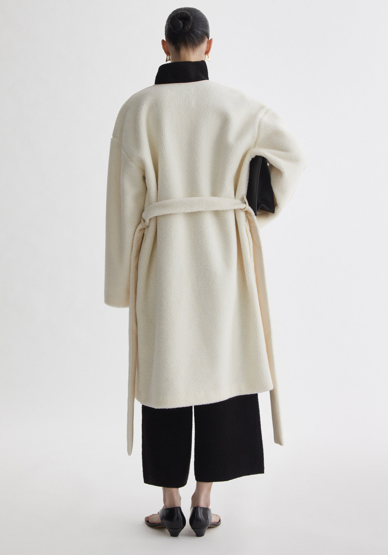 BLIZZARD Belted fleece coat 7