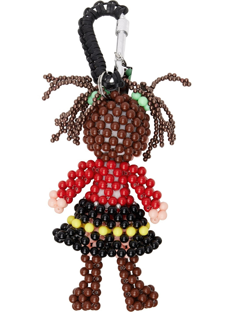Chopova Lowena Multicolor Laura Doll Bag Charm Keychain outlook