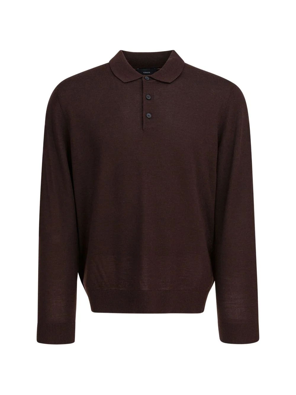 merino wool polo shirt - 1
