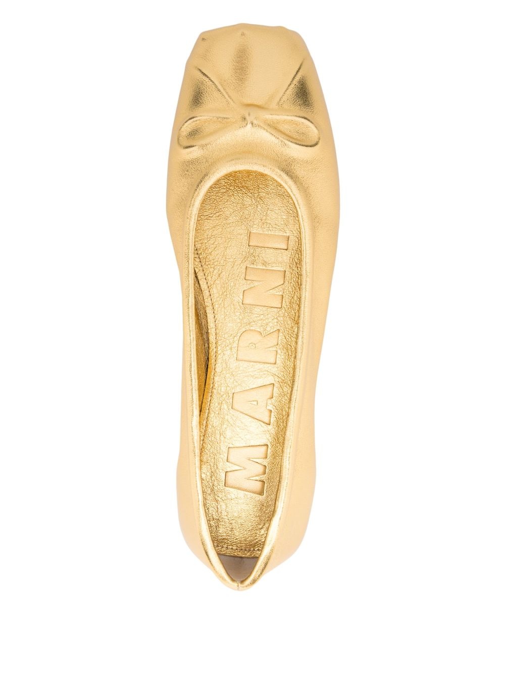 bow-detail ballet flats - 4