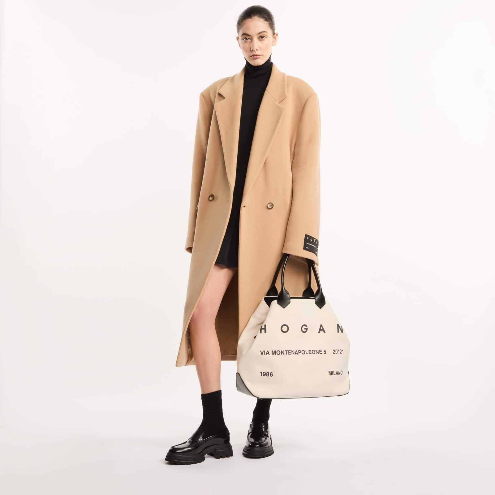 Hogan Script Shopping Bag Large - 6