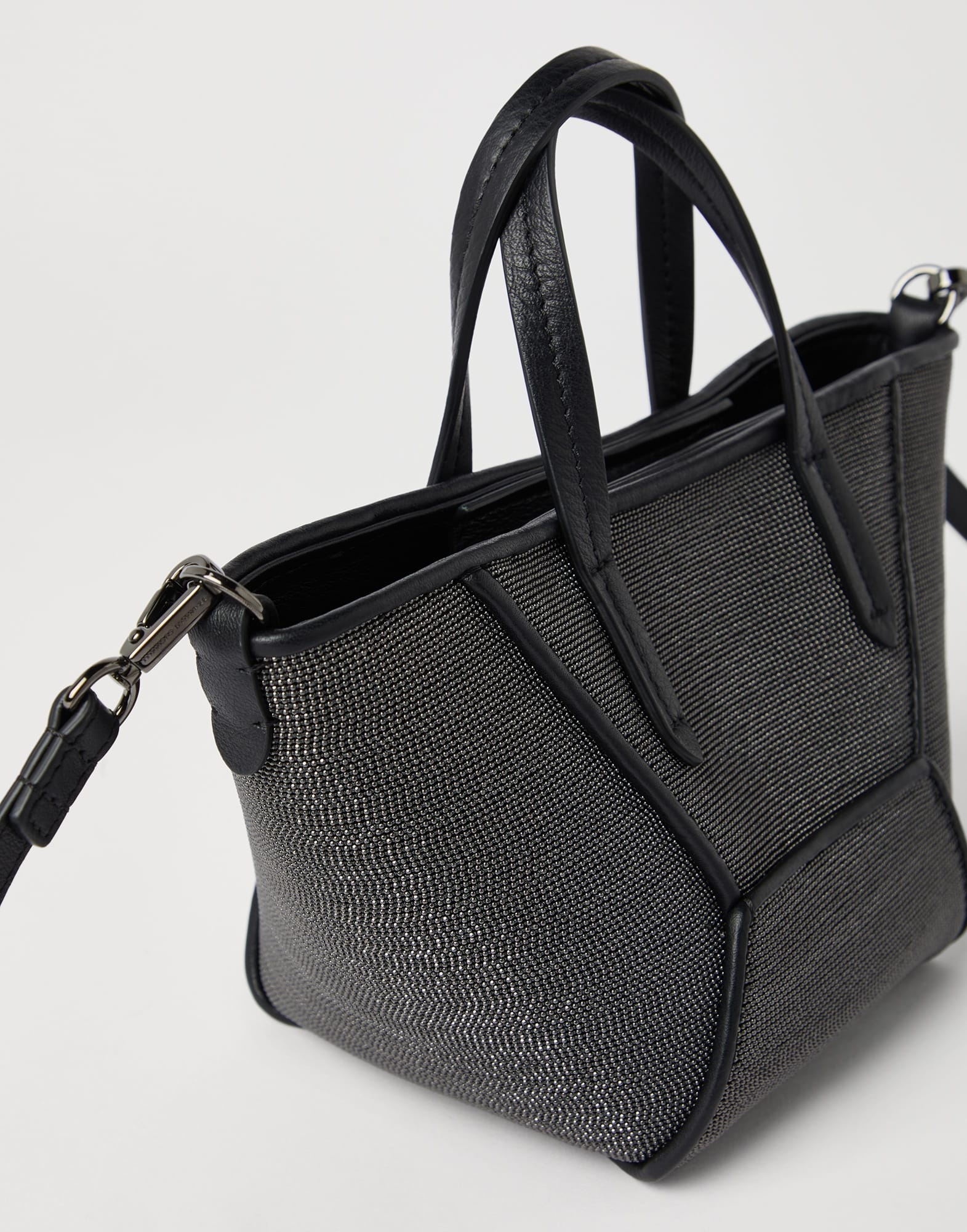 Precious BC Duo mini bag in grained leather - 3